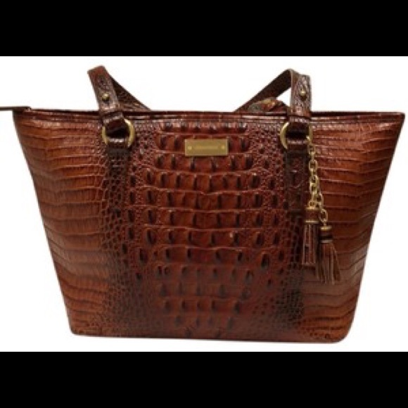 Brahmin Handbags - Brahmin asher Melbourne pecan brown medium tote